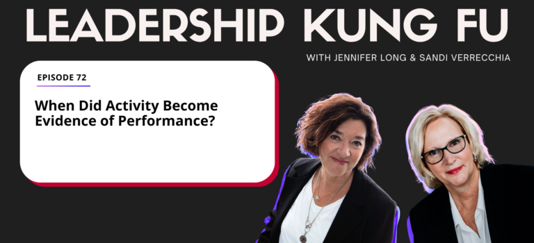 Episode 72 – When Did Activity Become Evidence of Performance?